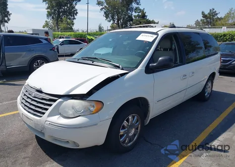 2005 Chrysler Town & Country Limited из США, поврежденный, VIN 2C8GP64L75R261008